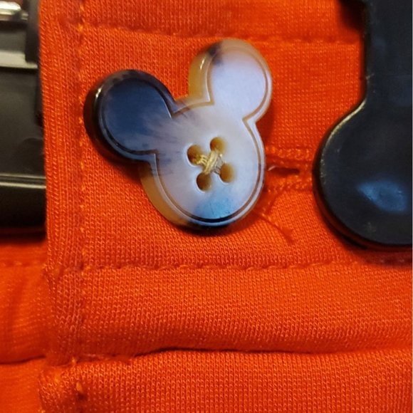 Disney Store Red Orange Minnie Mouse Ponte Pant - 3X - Picture 3 of 9
